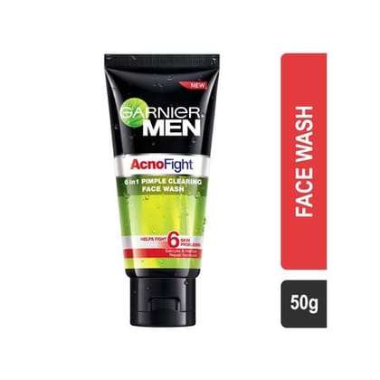 Garnier Men Acno Fight Anti-Pimple Facewash, 50 gm Tube