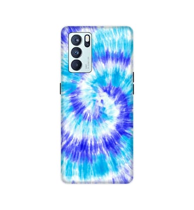Aqua Tie Dye - Hard Cases For Oppo Models-Oppo Reno 10X Zoom