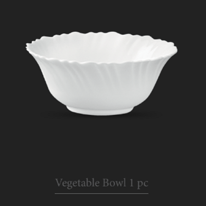 La Opala Classique Collection Vegetable Bowl Plain, 1 Unit Loose