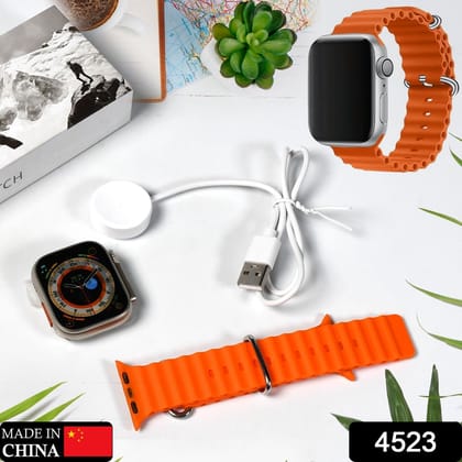 4523 Ultra Seris T800 Smart Watch Men & Female Smartwatch Bluetooth Call Wireless Charge Fitness Bracelet Watch Large 49 MM Screen Smart Watch DW88