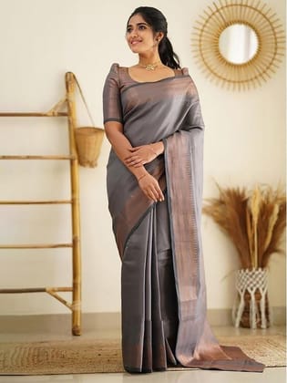 Zari Silk Blend Saree