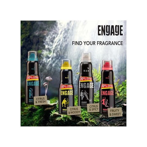 Engage Mate Deodorant Spray, 220 ml Bottle