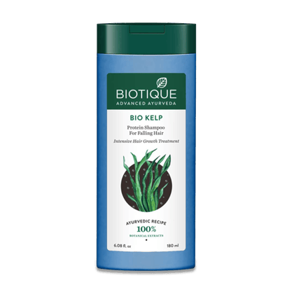 Biotique Bio Kelp Protein Shampoo For Falling Hair, 180 ml Bottle