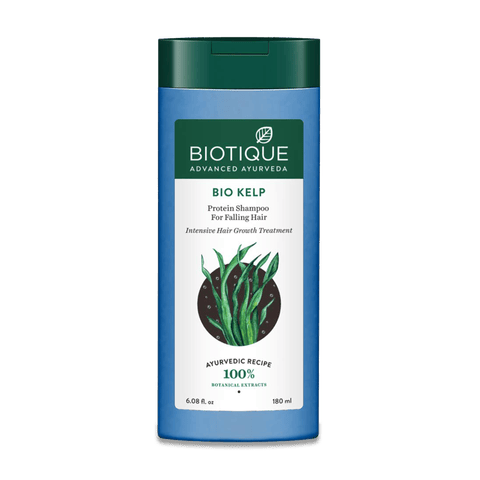 Biotique Bio Kelp Protein Shampoo For Falling Hair, 180 ml Bottle