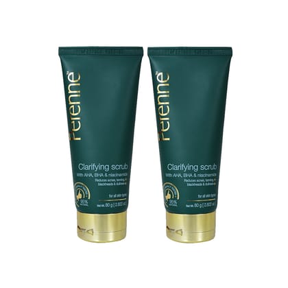 Twin Pack Of  Perenne Clarifying Scrub ( 80gm x 2)