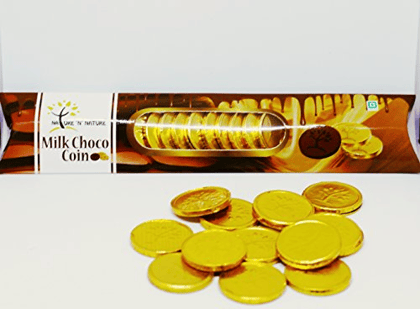 Nature 'N' Nature Milk Choco Gold Coin, 45 gm