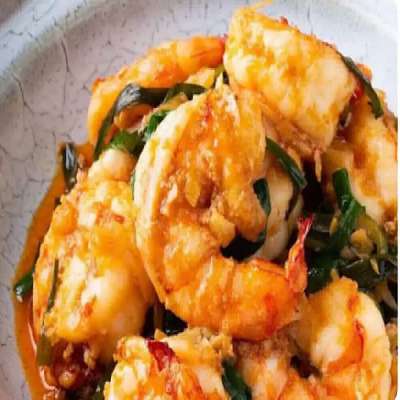 Butter Garlic Prawns