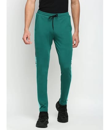 Fitz Green Cotton Blend Mens Trackpants ( Pack of 1 ) - None
