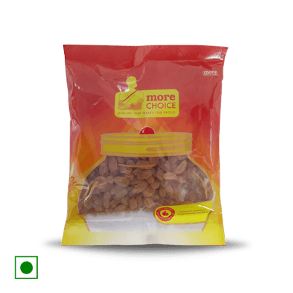 More Choice Dry Fruits - Raisins (Kishmish) Indian Green, 200 gm Pouch