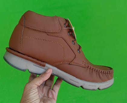 STYLE SHOES Comfortable PREMIUM SHOES  BROWN 7 - 7