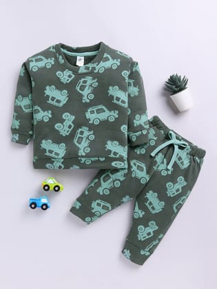 'Car' Printed Co-ord Set-6-9 m