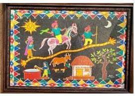 Non-Frame Pithora Painting 02