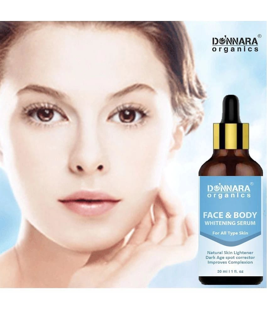 Donnara Organics - Face and Body Whitening Serum ( Pack of 1 ) of 30 ML