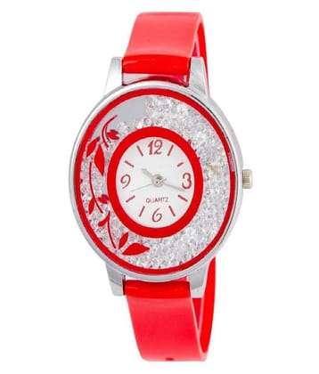 MIENTERPRISE PU Round Womens Watch