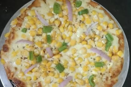 Sweet Corn Pizza __ Medium [8 Inches, Serves 1]