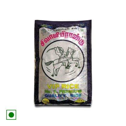 Sivaji Vip Premium Ponni Boiled Rice, 25 kg Bag