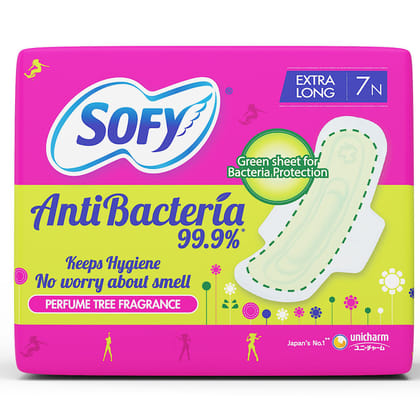 SOFY ANTI BACTERIAL XL 7PADS