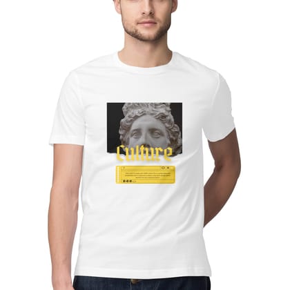 Unisex Culture Graphic Printed T-Shirt-XS