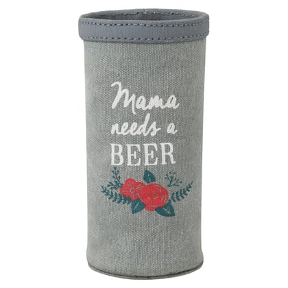Mona B 500 ML Beer Can Cover with Stylish Design for Men and Women (Mom's Beer)