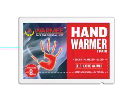 Warmee Hand Warmers Heat Pouch (Pack of 6 Pairs)