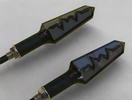 Heartbeat Design Turn Signal LED Indicators-1 Pair (2 Pcs)