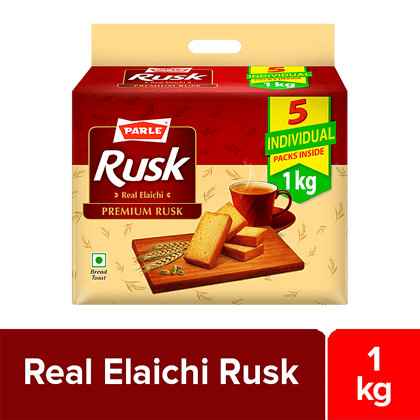 Parle Rusk - Real Elaichi, 1 Kg