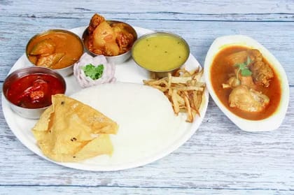 Chicken Curry Thali
