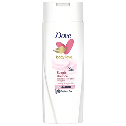 Dove Nourishing Body Care Supple Bounce Elasticizing Body Lotion - For Dull Skin, With White Tea Extract, 100 Ml(Savers Retail)