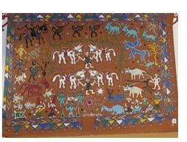 Canvas Pithora Painting