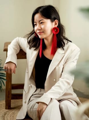 Tassel Naga Earrings