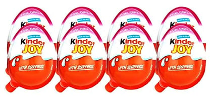 Kinder Joy for Girls with Surprise 8 x 160g