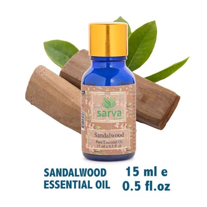 Sandalwood Essential Oil | Pure & Natural |Meditation |Aromatherapy|-15ml
