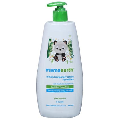 Mamaearth Daily Moisturizing Lotion For Babies, 400 ml