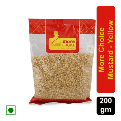 More Choice Yellow Mustard, 200 gm Pouch