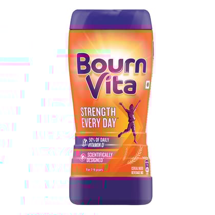 Cadbury Bournvita Chocolate Nutrition Drink, 200 g Jar