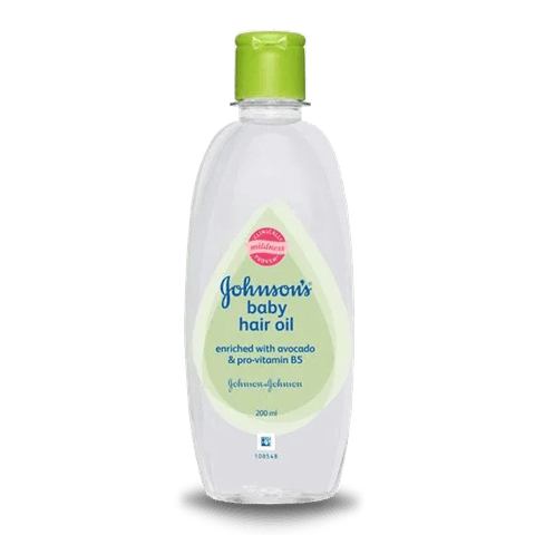 Johnson's Baby Hair Oil - Avocado & Pro-Vitamin B'S, 200 ml Bottle