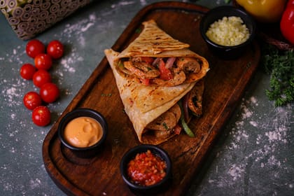 Chicken seekh wrap
