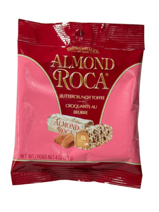 Brown & Haley Almond Roca Buttercrunch Toffee, 113 gm