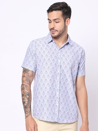 Classic Fit Ethnic Motifs Printed Casual Shirt