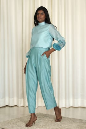 Blue Trousers-XS