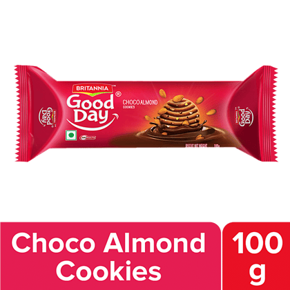 Britannia Good Day Choco Almond Cookies, 100 G