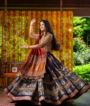 Geeta Rabari Designer Printed Choli With Dupatta For Soft Butter Silk