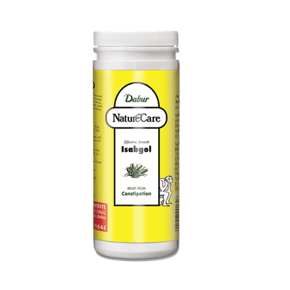 Dabur Nature Care Isabgol\, 375 gm Bottle
