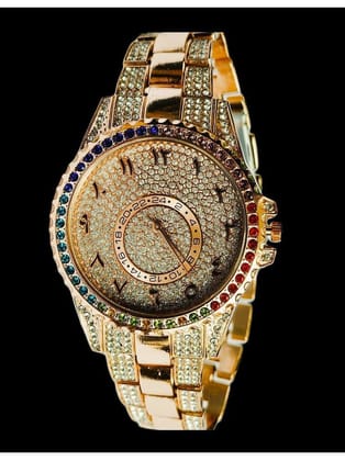 Renaissance Traders Rose Gold Metal Analog Mens Watch
