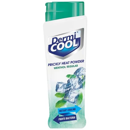 Dermi Cool Prickly Heat Powder Menthol Regular 90 g