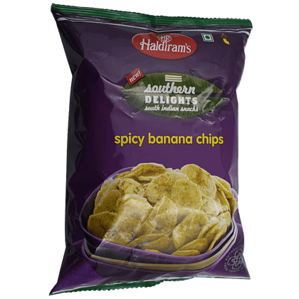 Haldirams Southern Delights Banana Chips - Spicy, 200 G Pouch(Savers Retail)