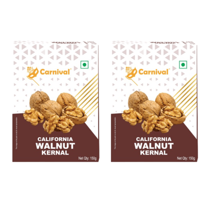Carnival Californian Walnuts 150g * 2 (Pack of Two)