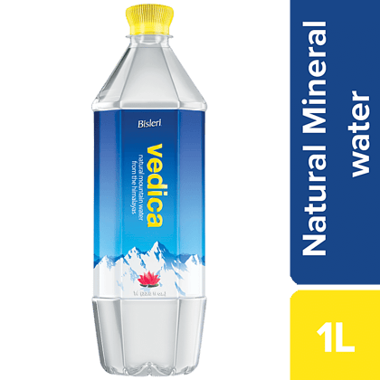Bisleri Natural Mountain Water - Vedica, 1 L Bottle