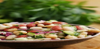 Chicken 3 Beans Salad