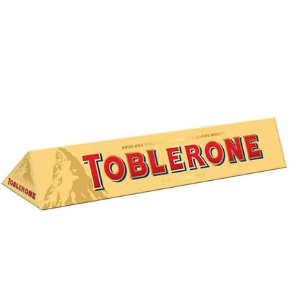 Toblerone Chocolate - Milk Chocolate With Honey And Almond 100 gm